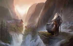 Approach to Rivendell - (c) Paul Tubin - HobbitCon