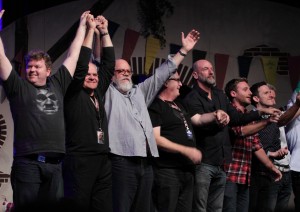 The Dwarves at HobbitCon 2013 (c) FedConEvents etc.