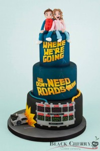 Tracey Rothwell (c) Back to the Future cake