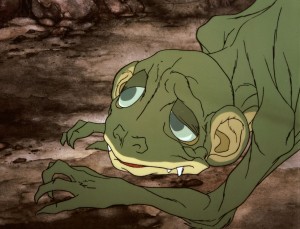 Gollum really is a frog-like creature! (c) Warner Bros. Home Entertainment