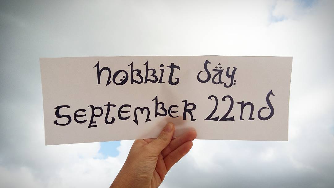 Hobbit Day Banner (c)theisleofapples