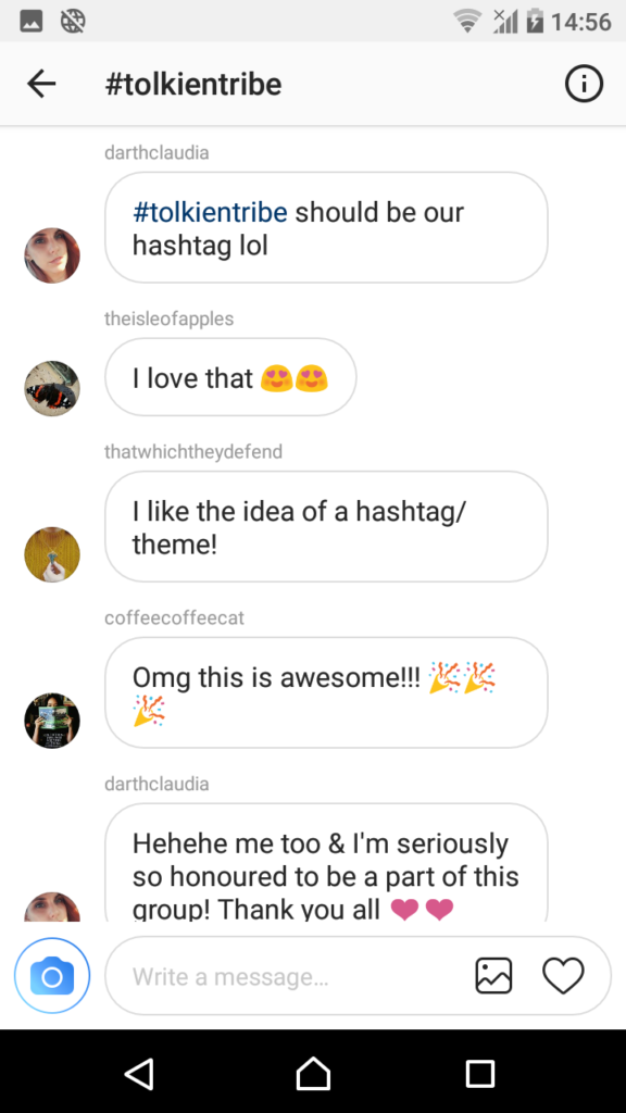 The hashtag is born!