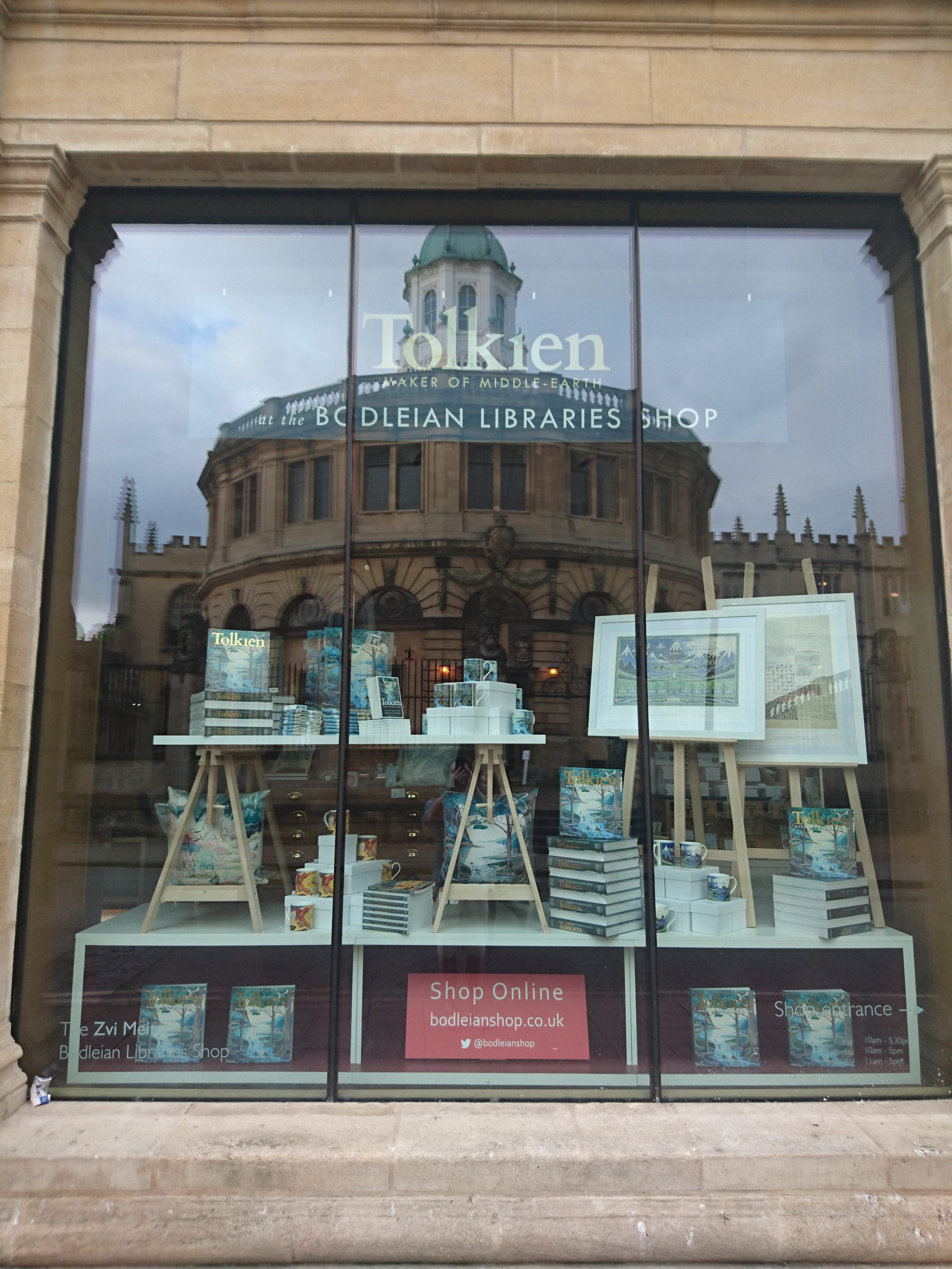 Bodleian Libraries, Tolkien showcase (c) Marcel R. Bülles