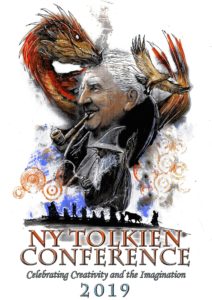 New York City Tolkien Conference. Poster: (c) Luke Spooner
