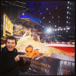 European premiere of "The Desolation of Smaug", Sony Center, Berlin, Dec 9, 2013