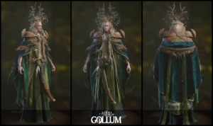 Character stills from Lord of the Rings: Gollum - Thranduil