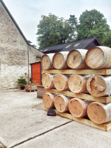 Barrels at the Oxford Artisan Distillery (c) Marcel R. Bülles