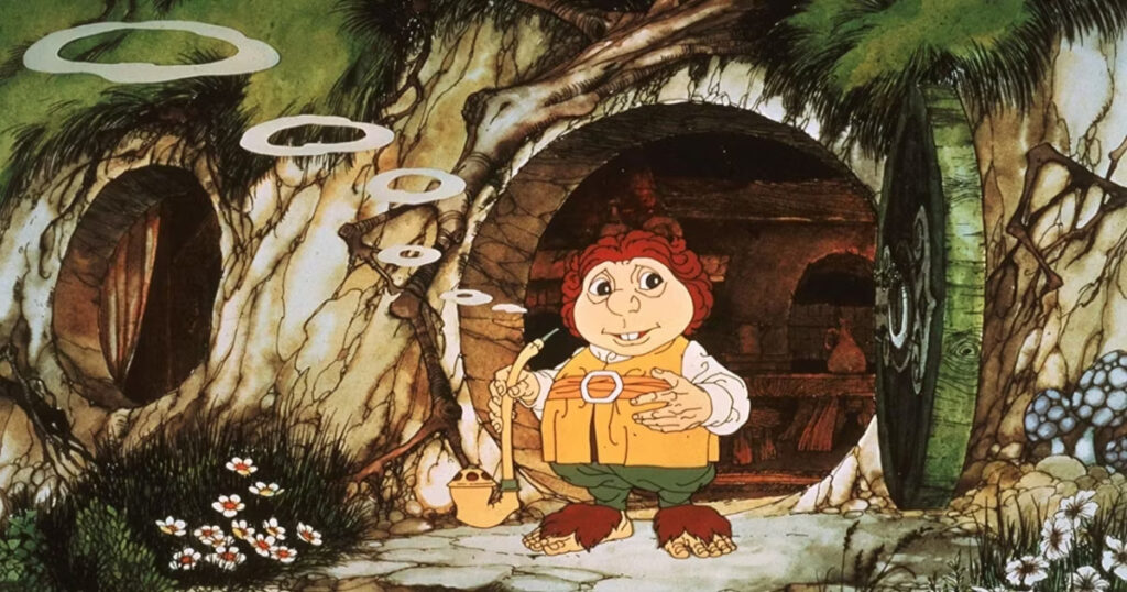 Still from 1977 movie The Hobbit (c) 1977 by Rankin-Bass