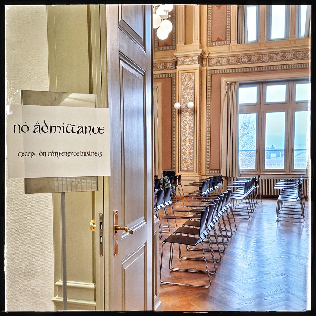 We were admitted, anyway! (c) Marcel R. Bülles