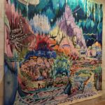 The Gardens of the Merking's Palace (c) Marcel R. Bülles, Tolkien exhibition in Paris