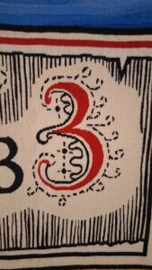 Tiny details in large tapestries (c) Marcel R. Bülles, Tolkien exhibition in Paris